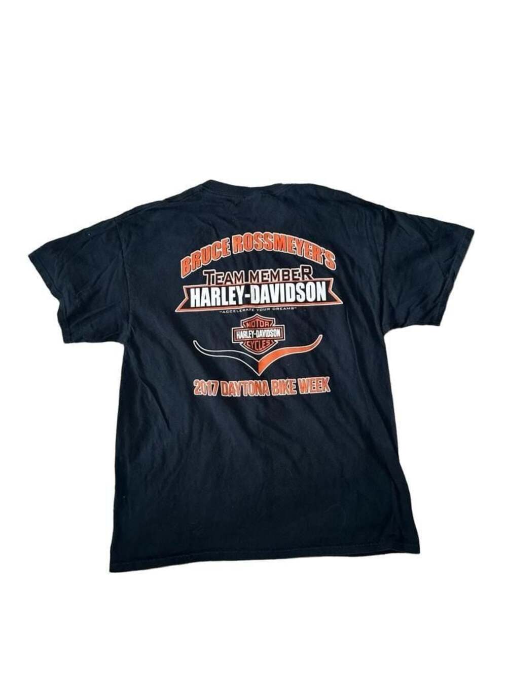 Harley-Davidson Bruce Rossmeyer's 2017 Daytona Bike Week T-Shirt Black Large